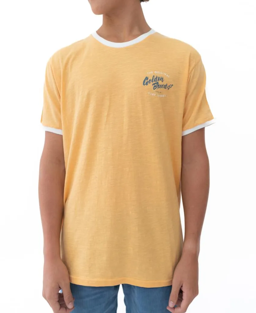 Break Ringer Tee | Wash Orange