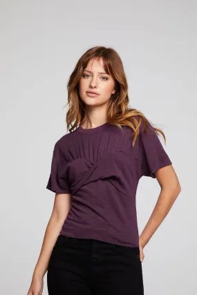 Evelynn Plum Perfect Tee