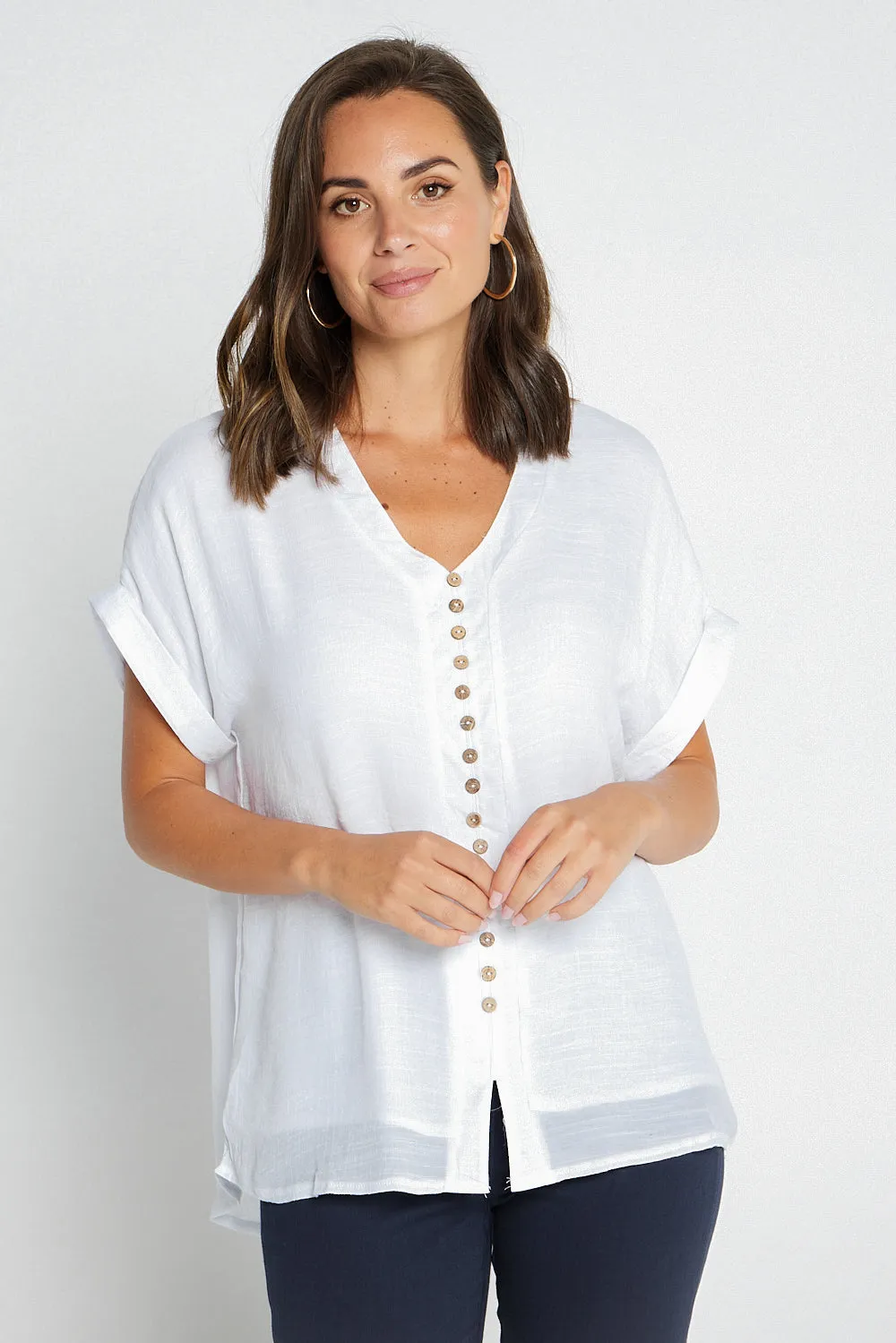 Gemma Top - White