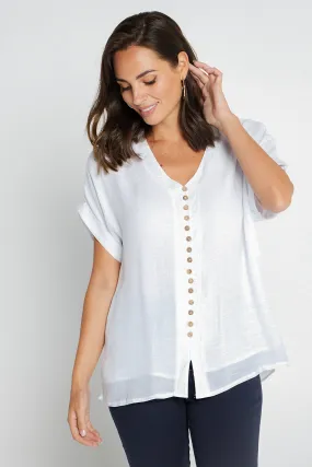 Gemma Top - White