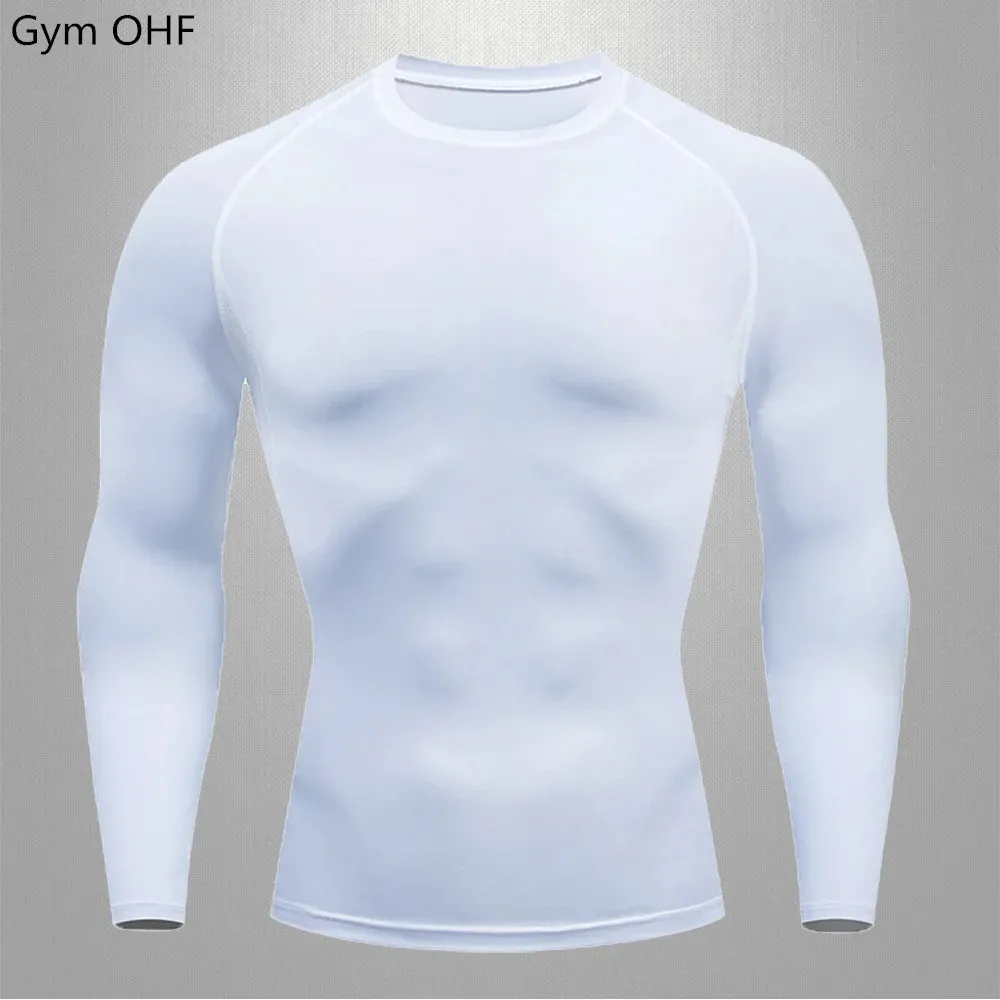 Men's Compression Long Sleeve Running T-Shirt