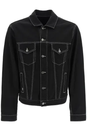 Msgm 'never look back' denim jacket