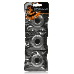 Oxballs Ringer Cockring – 3 Pack (Gray)