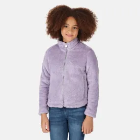 Regatta Kids Kallye Full Zip Fluffy Fleece Jacket